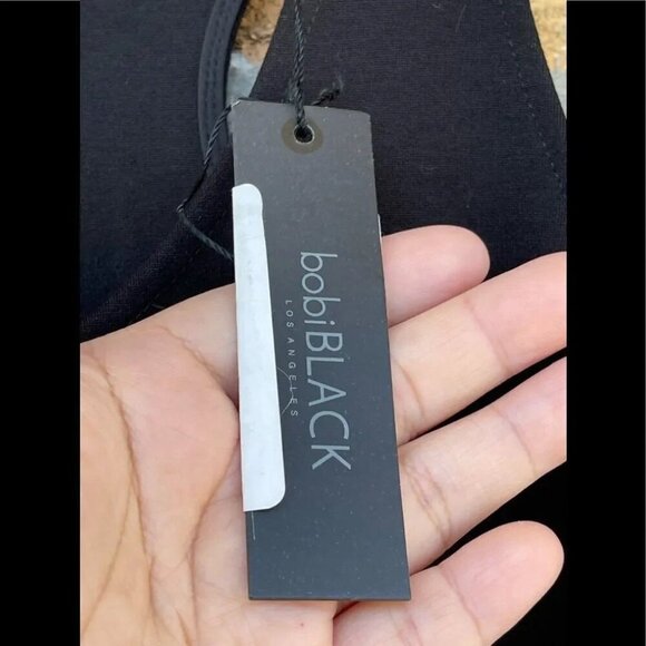 bobi black los angeles T-back dress size small - Picture 8 of 14